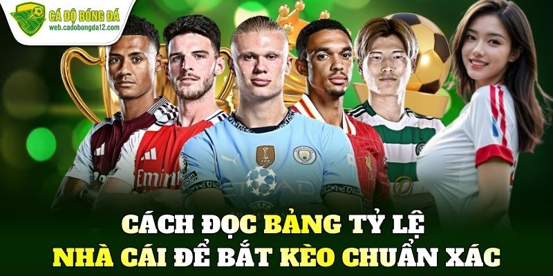 Cách đọc bảng tỷ lệ nhà cái để bắt kèo chuẩn xác