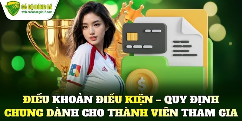 Điều khoản điều kiện – Quy định chung dành cho thành viên tham gia