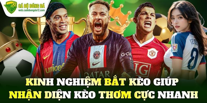 Kinh nghiệm bắt kèo giúp nhận diện kèo thơm cực nhanh